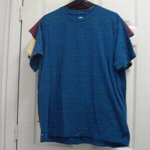 Athletic Works T-shirt DriWorks  Blue Crew Neck Short Sleeve Work Out Large
